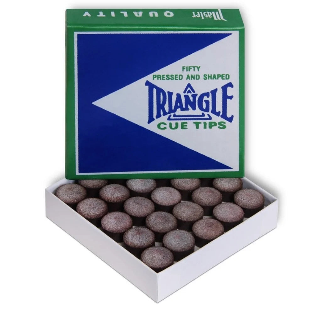 Triangle Pool Cue Tip with Installation