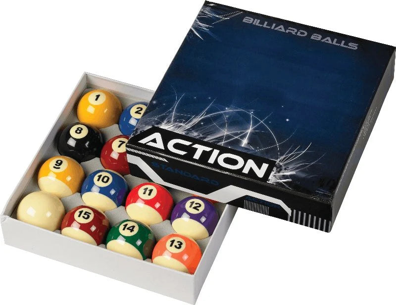 Action BBSTD Standard Pool Ball Set