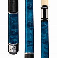 Players Blue Birdseye Cue W/ Black Linen Wrap