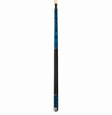Players Blue Birdseye Cue W/ Black Linen Wrap