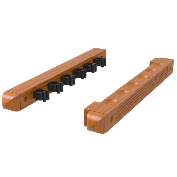 Fat Cat Network Rack Fat Cat 27-0099 Oak 6 Cue 2-Piece Wall Cue Rack