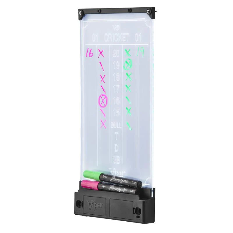 Viper Illumiscore Dart Scoreboard White