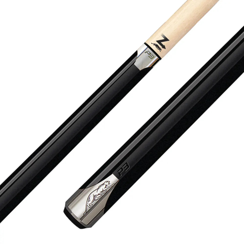 Predator Black P3 Pool Cue with No Wrap