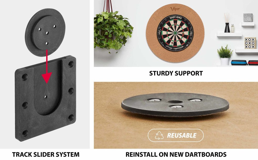 Viper Quickfit Dartboard Mounting Bracket