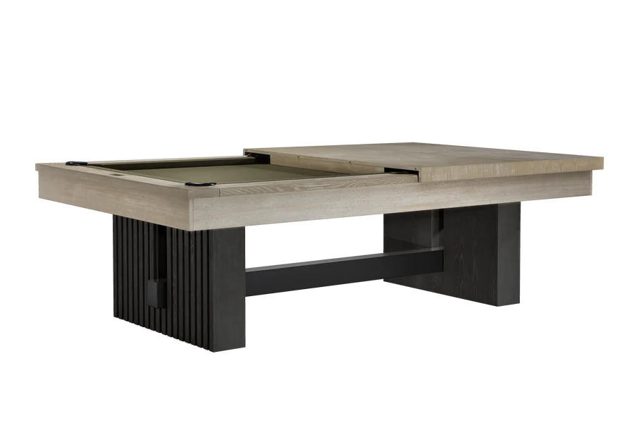 Vancouver 8' Pool Table (Natural Ash & Black Ash)