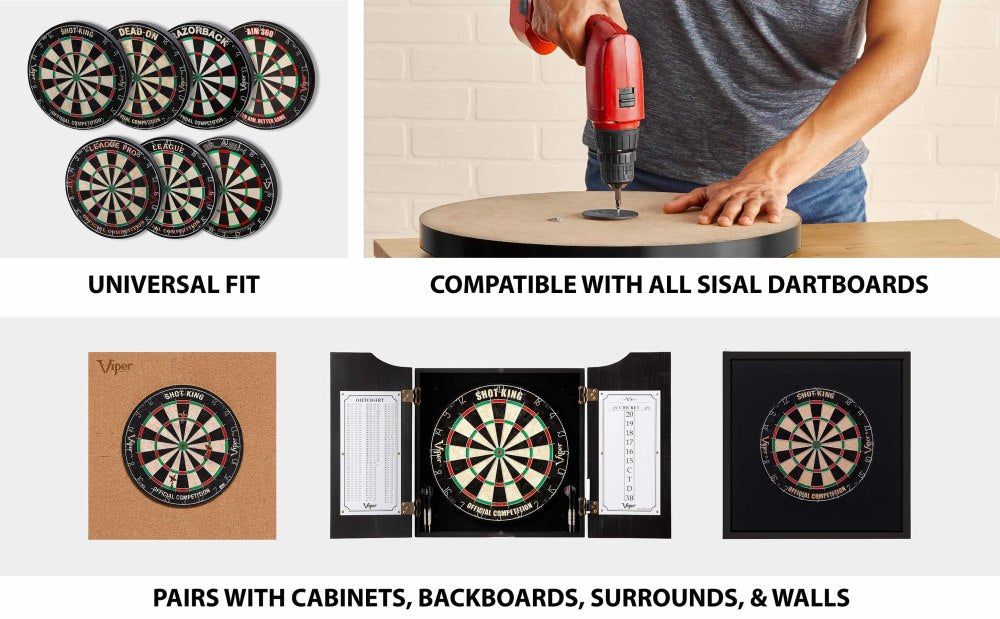 Viper Quickfit Dartboard Mounting Bracket